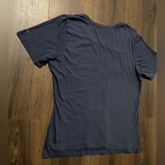 Women’s Columbia Sportswear Blue Logo T-shirt M - Picture 6 of 8